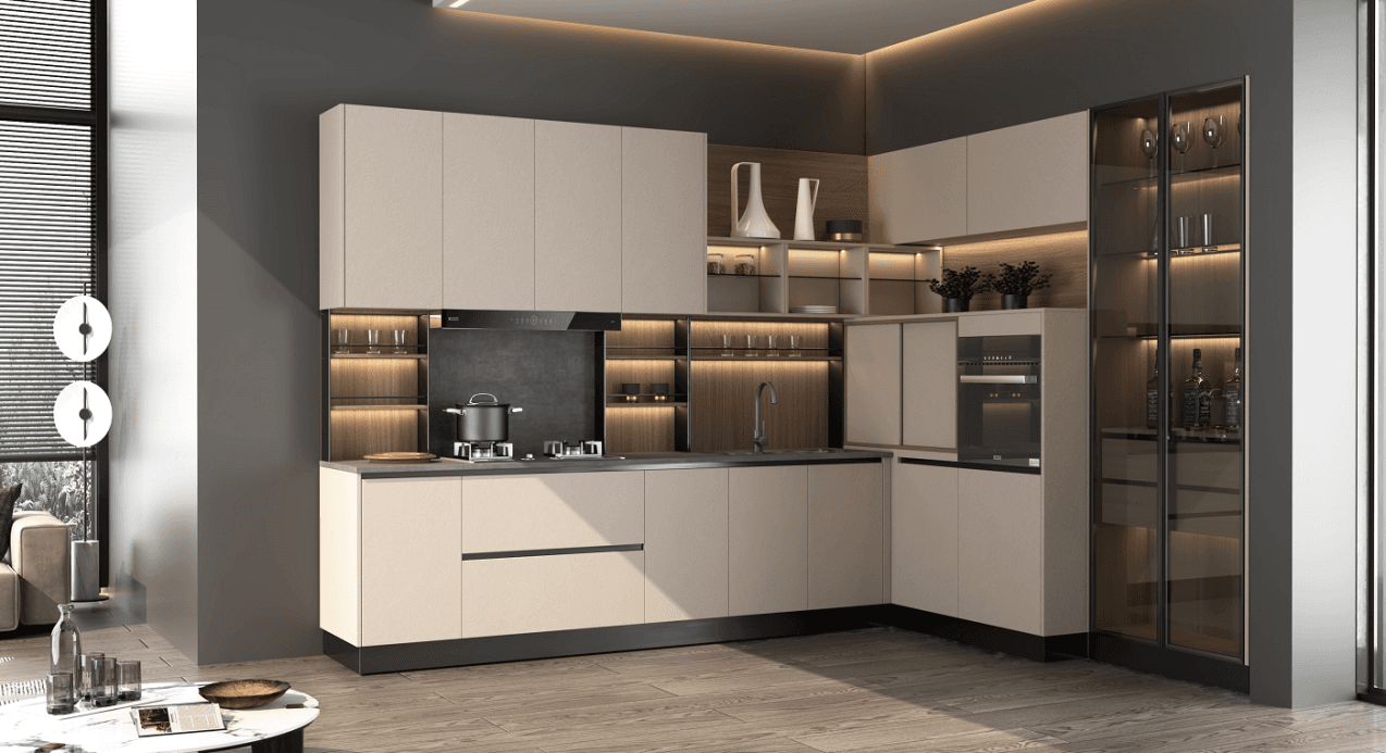 Luxury kitchen corner